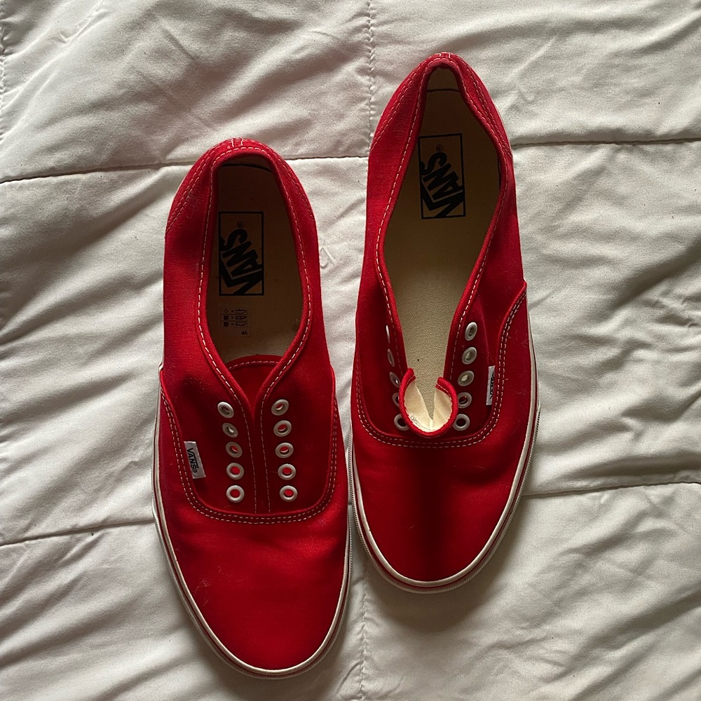 Red Vans
